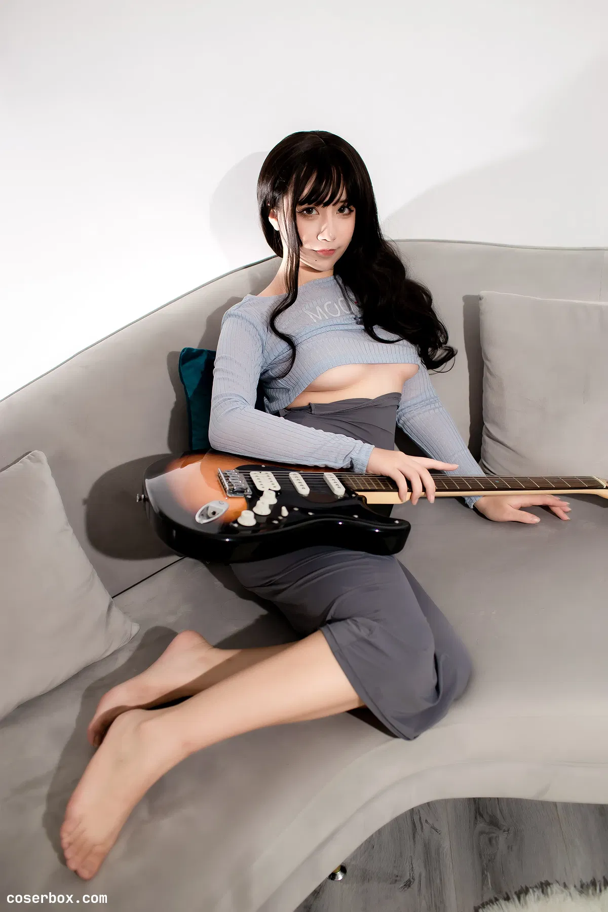 九曲Jean NO.067 吉他妹妹包臀裙 - 2