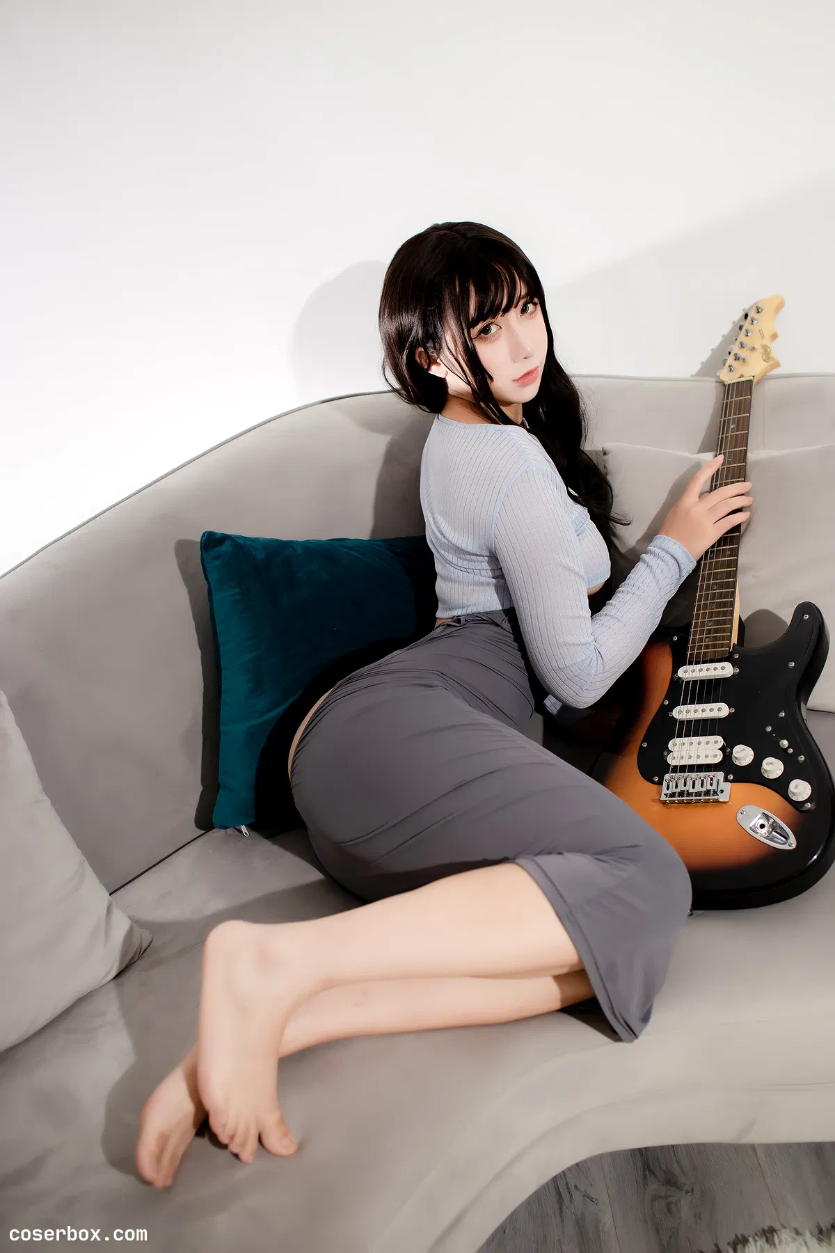 九曲Jean NO.067 吉他妹妹包臀裙 - 1