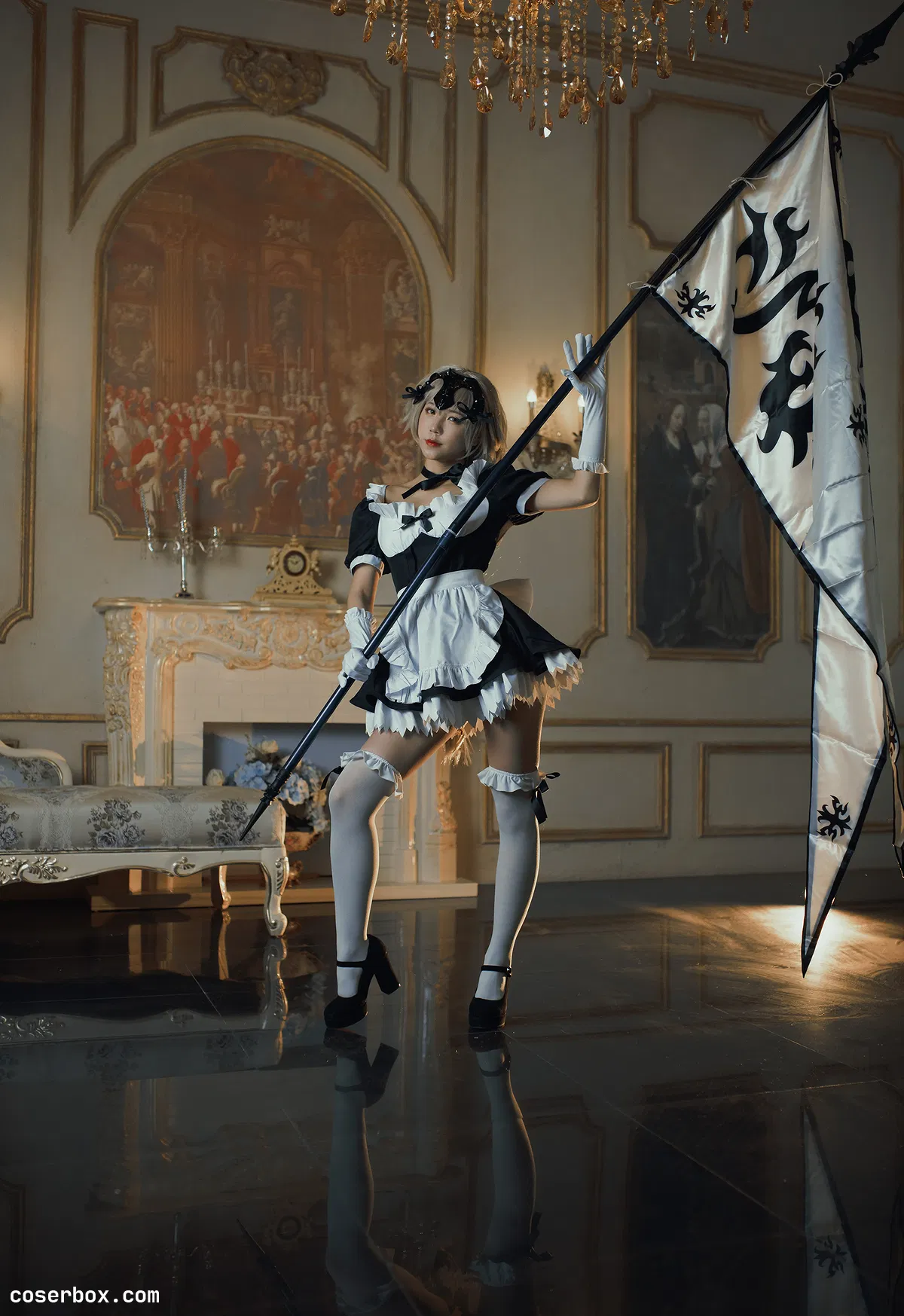 蓝小沂kiki NO.003 黑贞德女仆 - 2