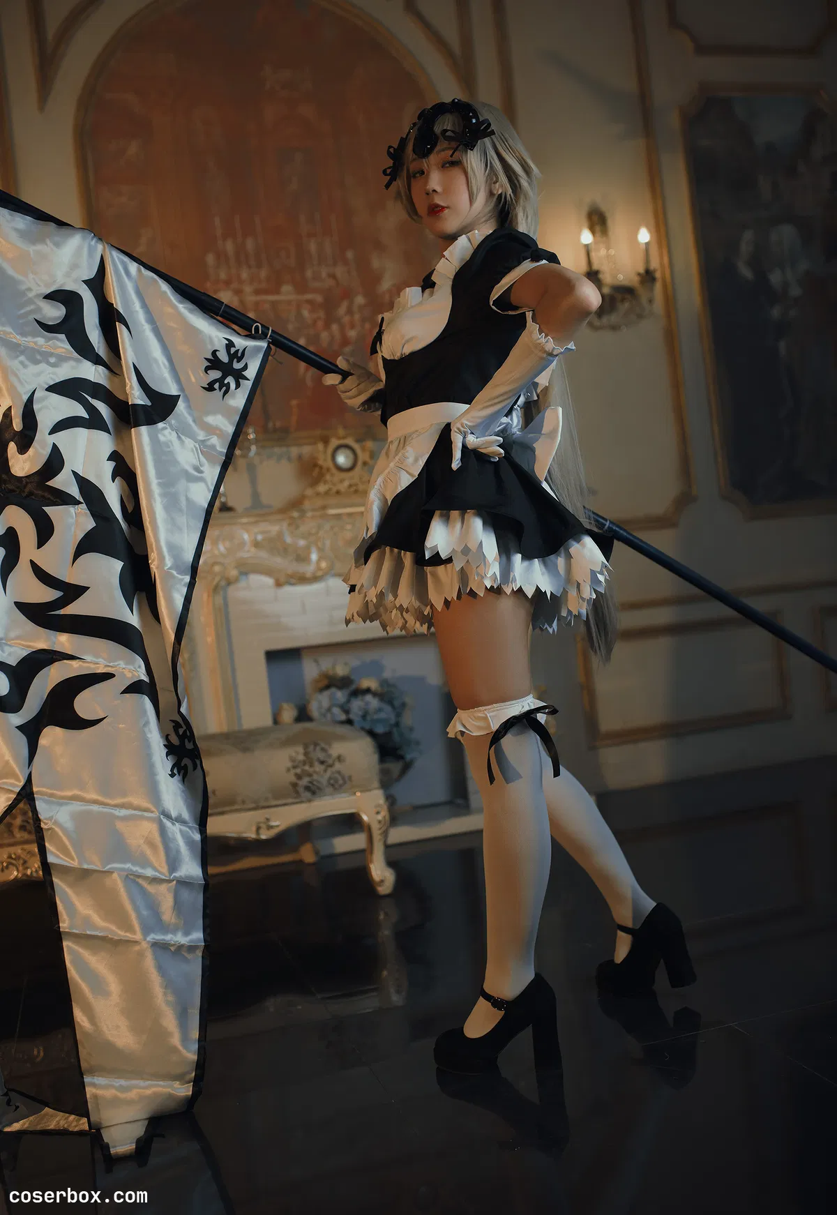 蓝小沂kiki NO.003 黑贞德女仆 - 1