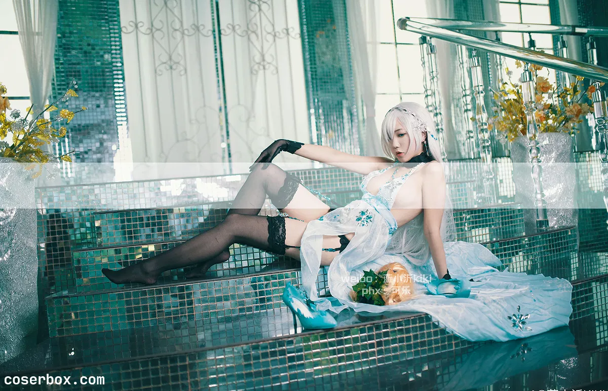 蓝小沂kiki NO.001 安娜斯塔西娅同人cos - 1