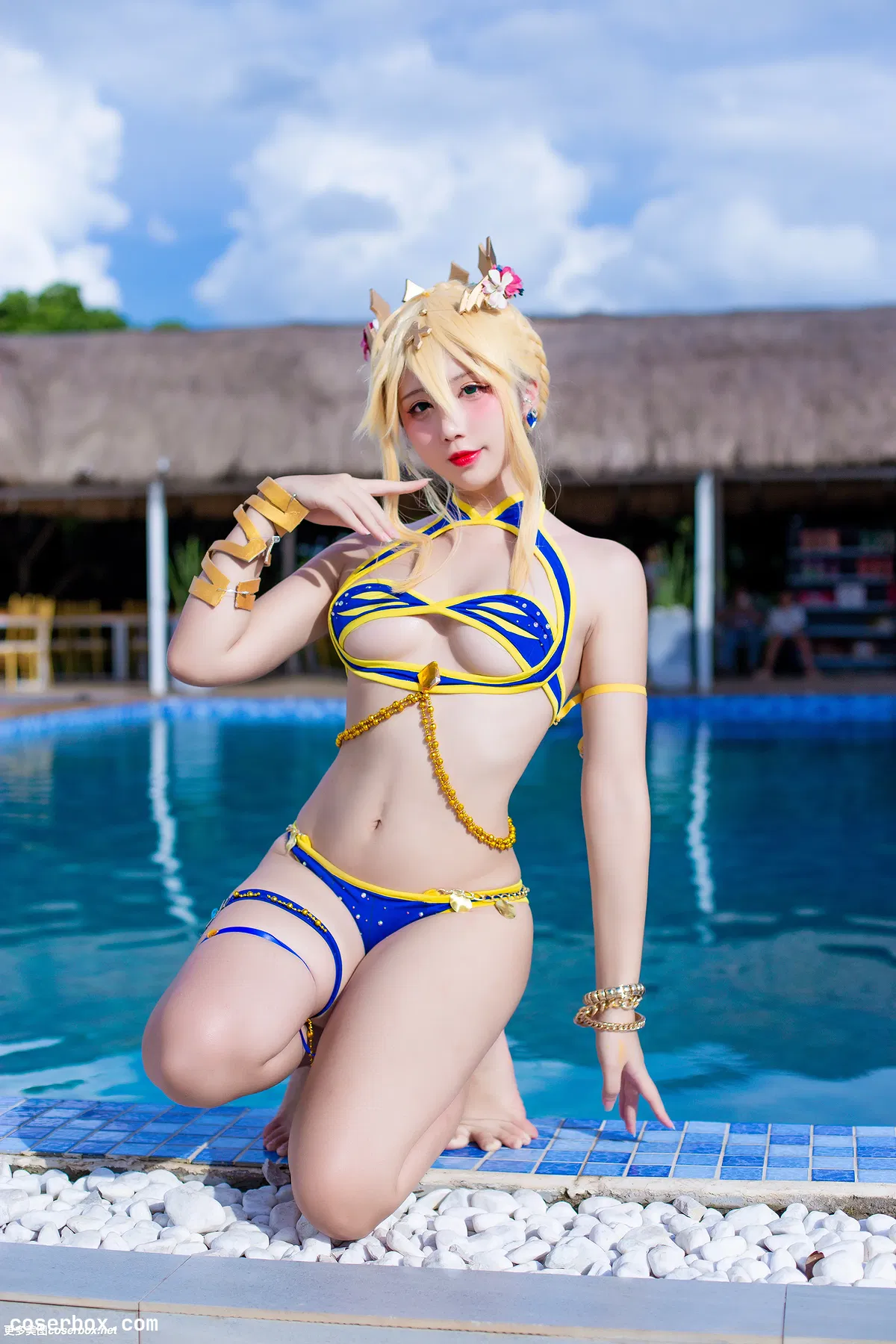 九曲Jean NO.61 FGO泳装本 白枪呆同人泳装 - 2