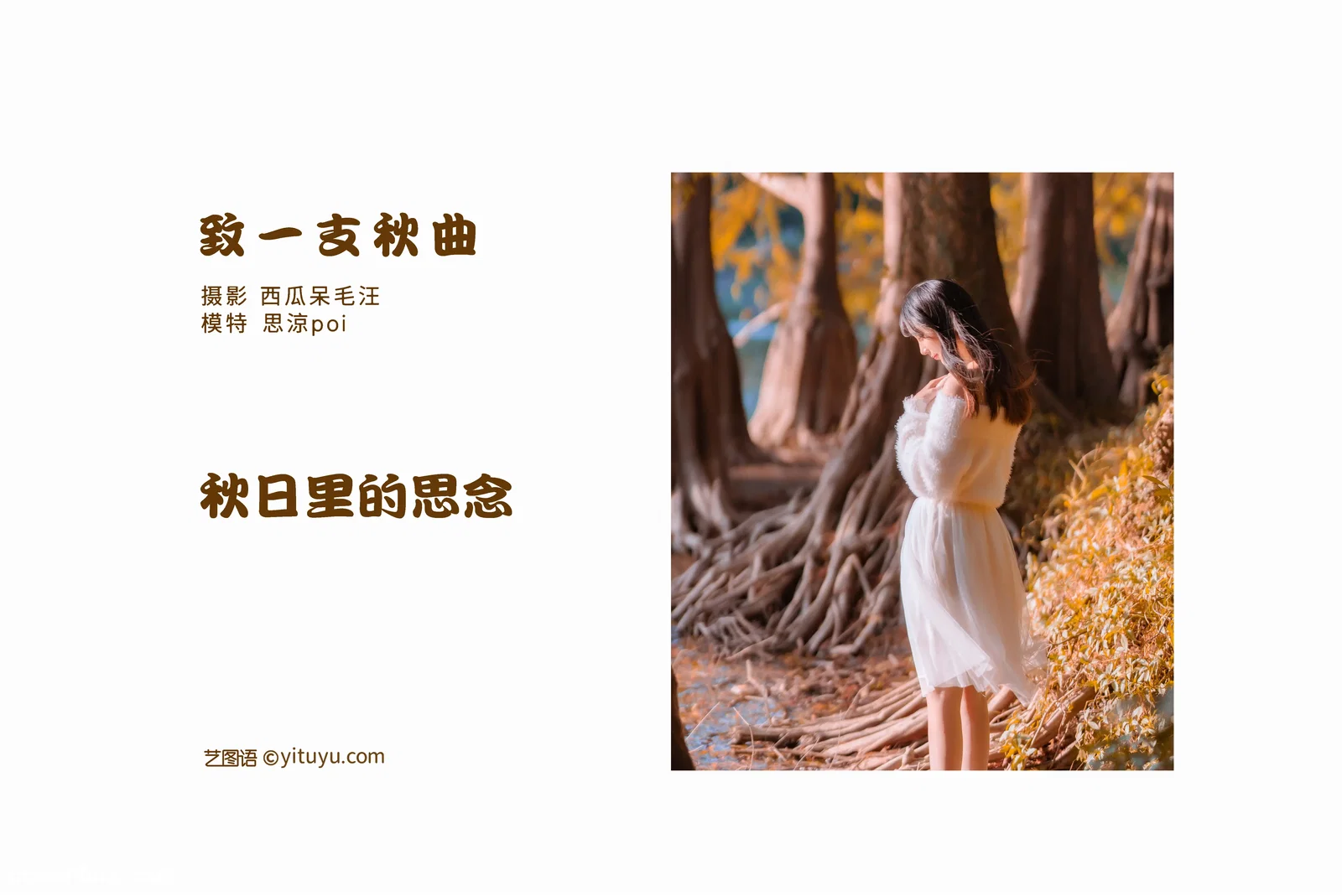 [YITUYU艺图语] 2022.05.07 NO.1210 致一支秋曲 思涼poi [36P-715MB]
