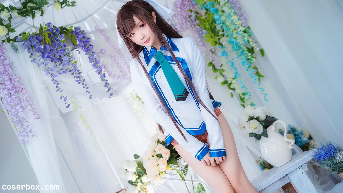 镜酱 NO.021 Endless Jade Sea -Midori No Umi- Cosplay Album - 2