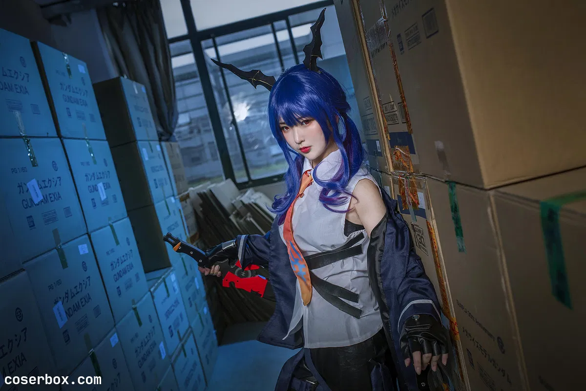 绫Aya NO.002 明日方舟陈cos - 1