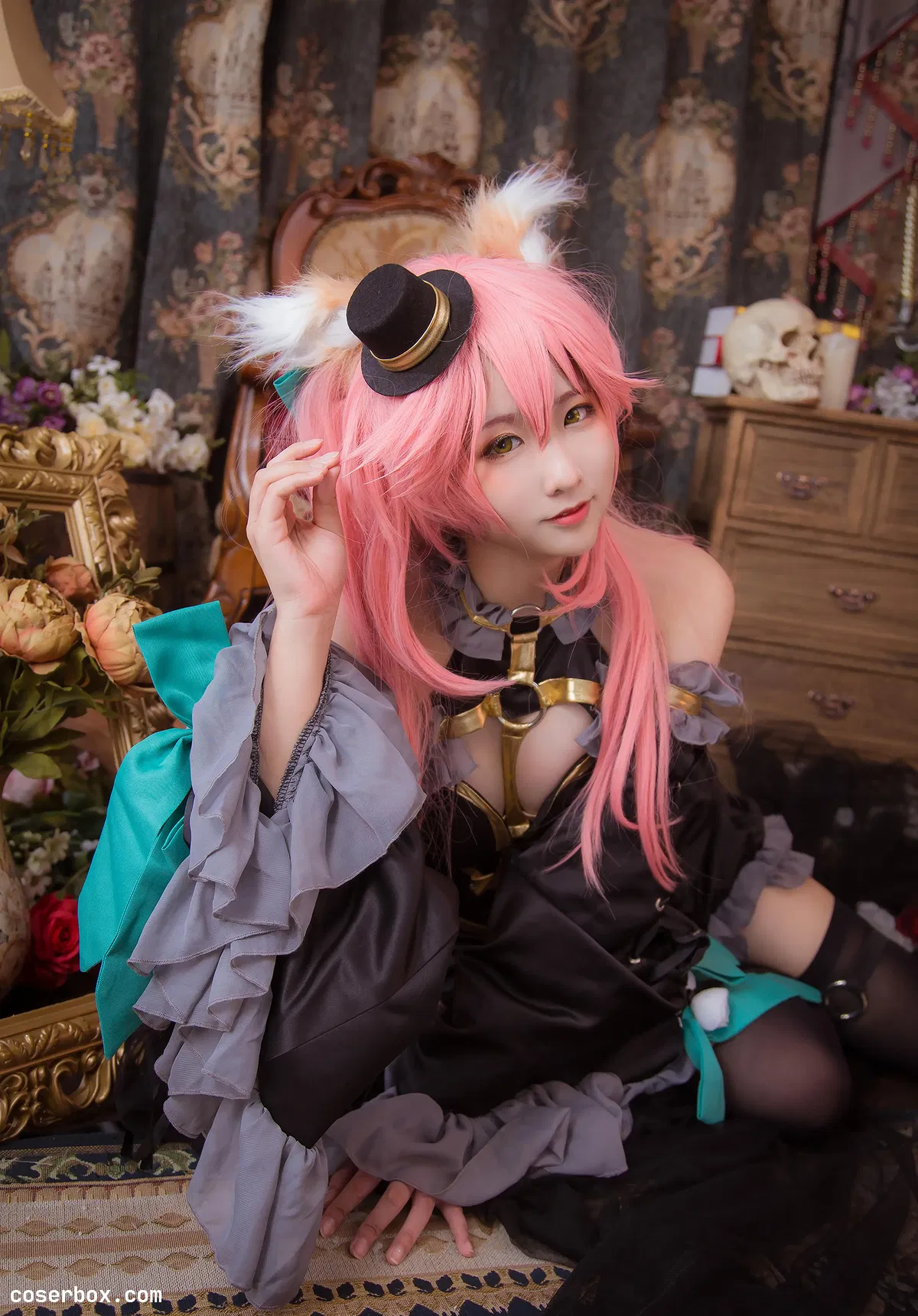 绫Aya NO.008 FATEEXTEL-玉藻前-漆黑魔术师 - 1