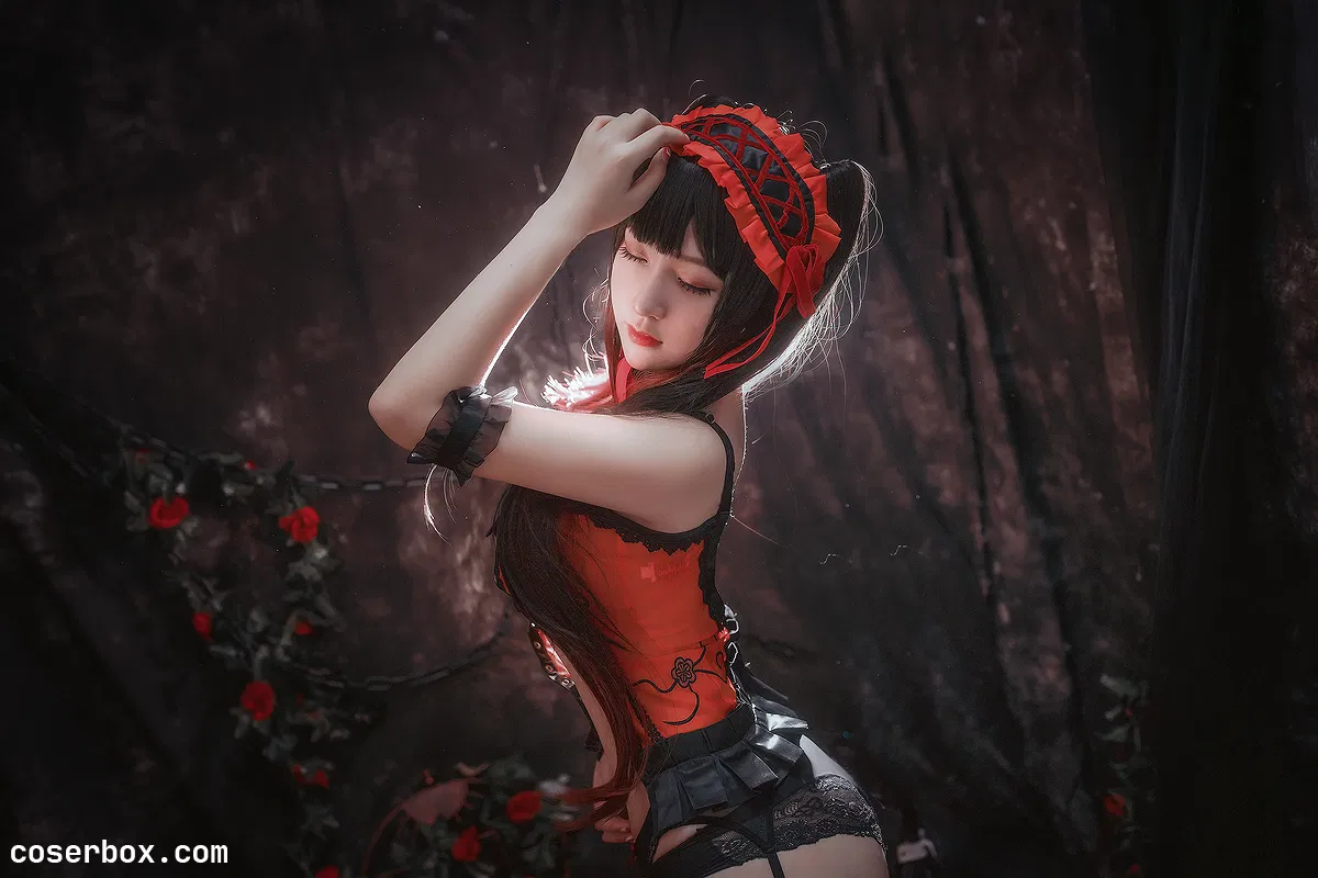 猫九酱Sakura 008 狂三内衣 - 2