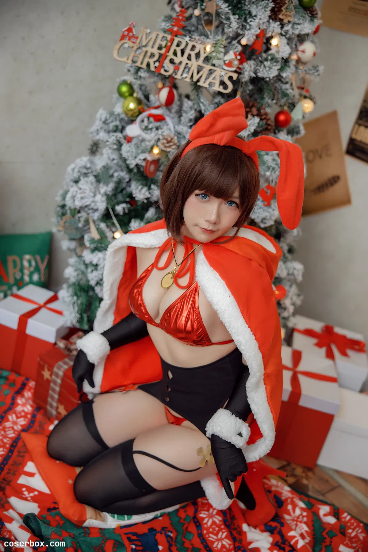 麻花酱 NO.027 魔太郎圣诞兔[22P-349MB] - 1