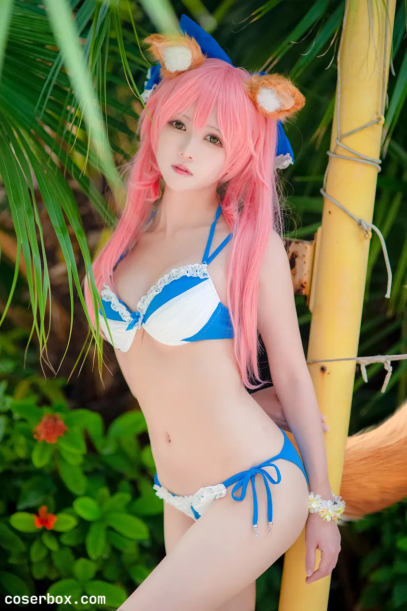 鳗鱼霏儿 NO.075 玉藻前 泳装[17P-168MB]