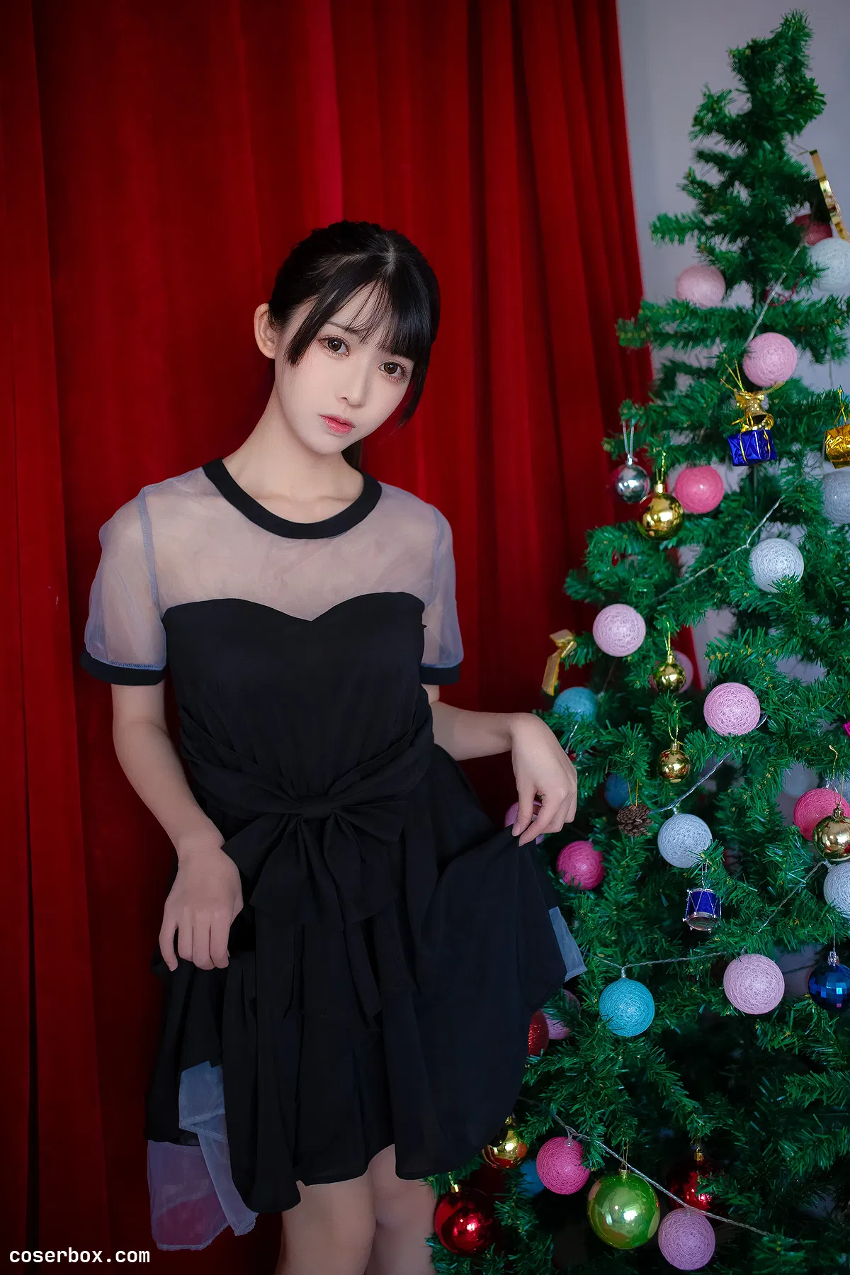 鳗鱼霏儿 NO.031 加藤惠 礼服[13P-107MB] - 1