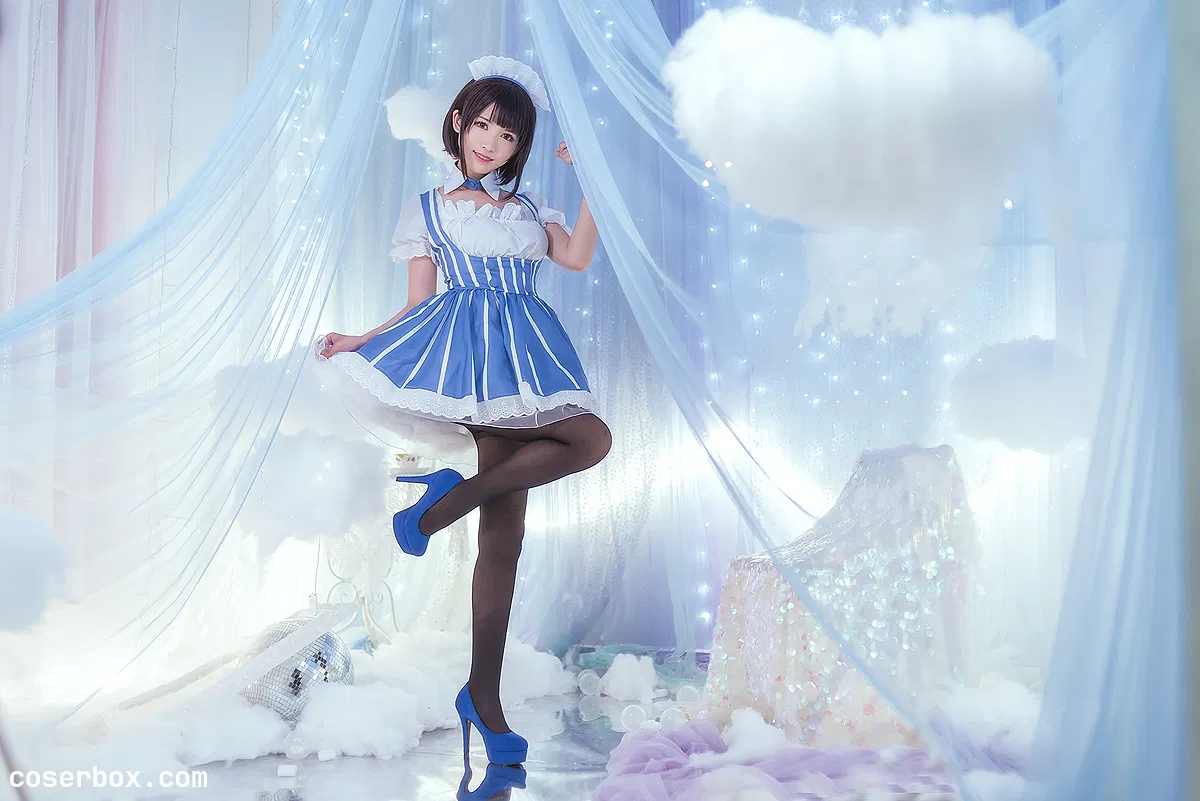 鳗鱼霏儿 NO.032 加藤惠 女仆[19P-175MB] - 2