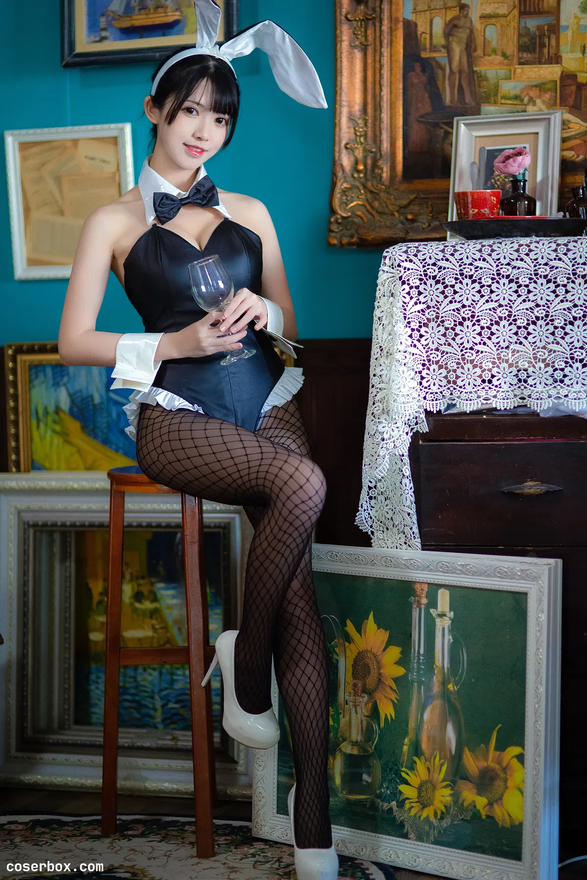 鳗鱼霏儿 NO.033 加藤惠 兔女郎[24P-277MB] - 1