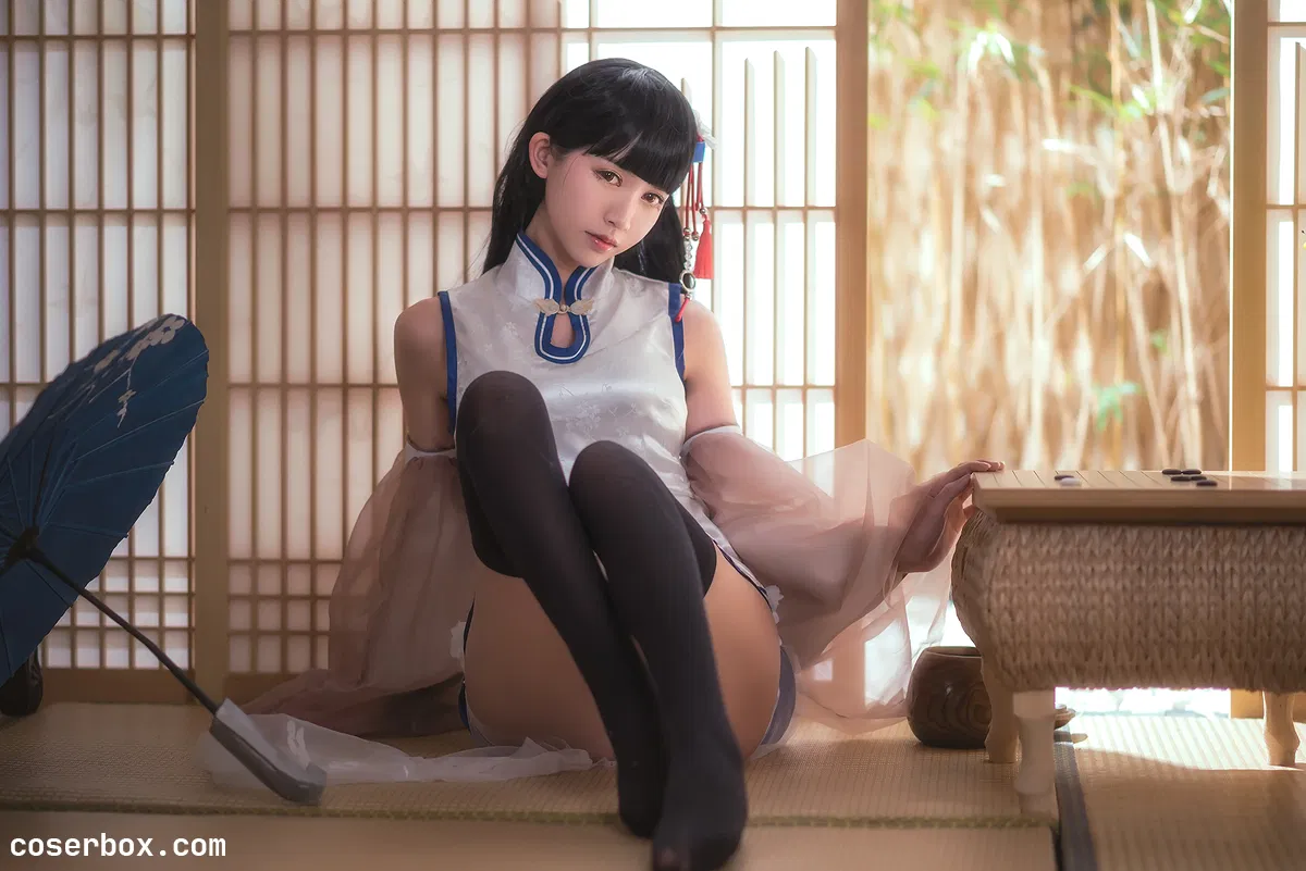 鳗鱼霏儿 NO.020 碧蓝华裳 逸仙[16P-181MB] - 1