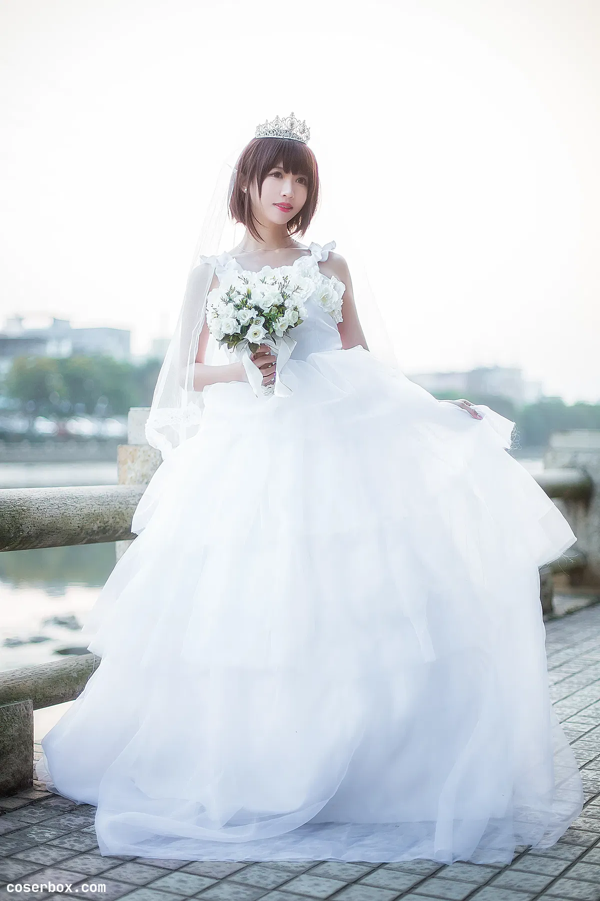 鳗鱼霏儿 NO.056 圣人惠 婚纱[10P-122MB] - 2