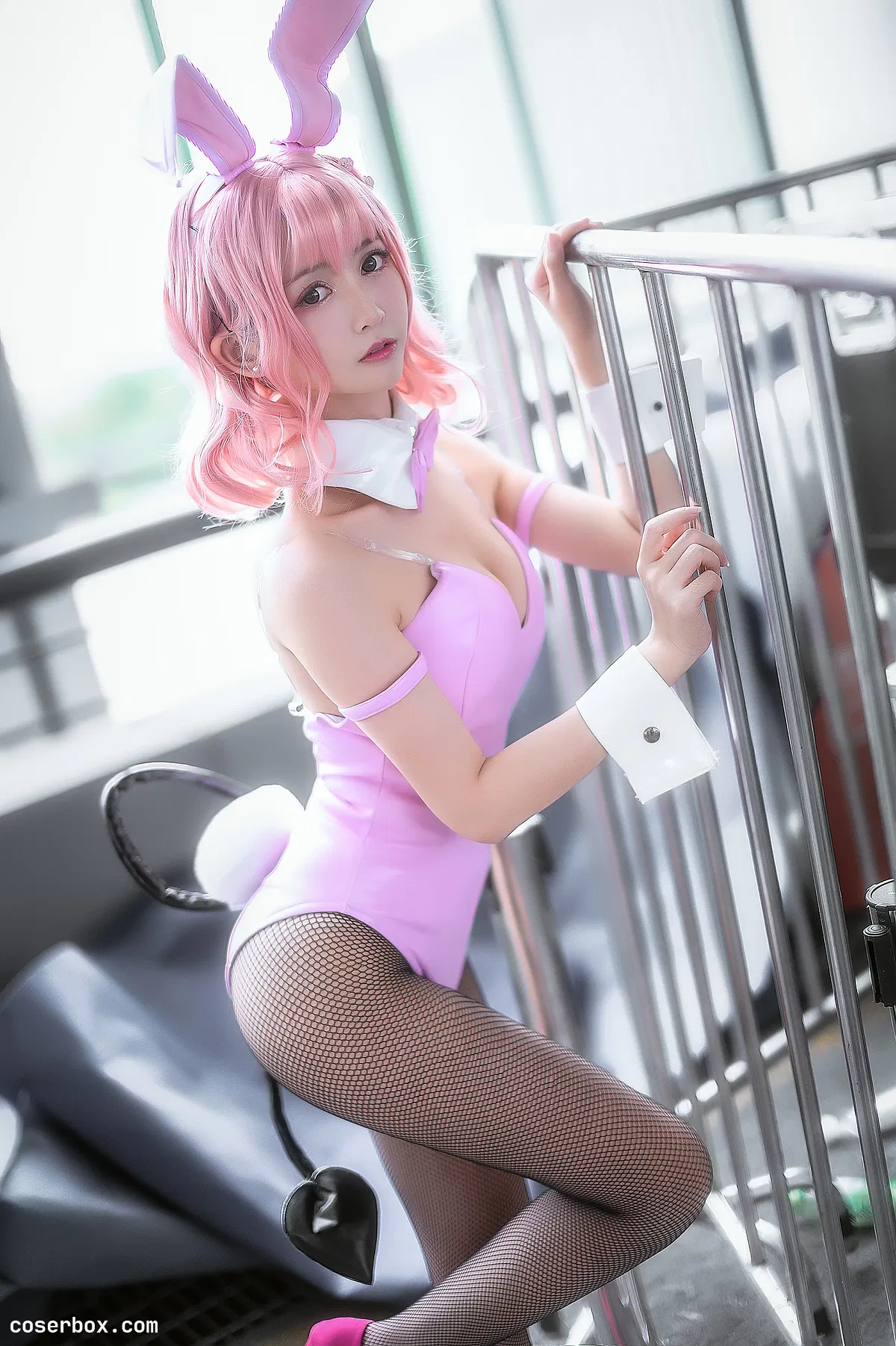 鳗鱼霏儿 NO.025 粉红兔女郎[9P-37MB] - 1