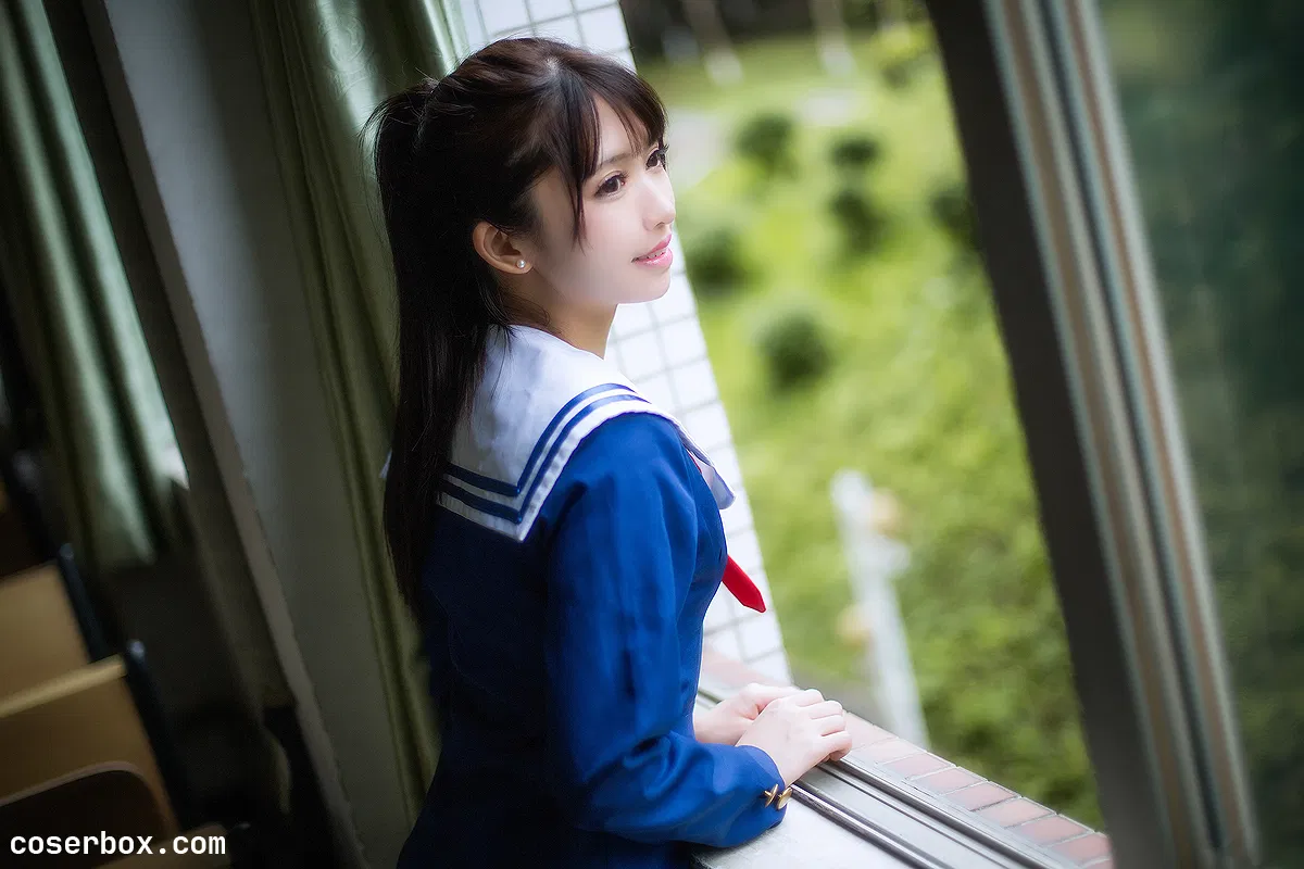 鳗鱼霏儿 NO.059 圣人惠 校服[8P-124MB] - 1