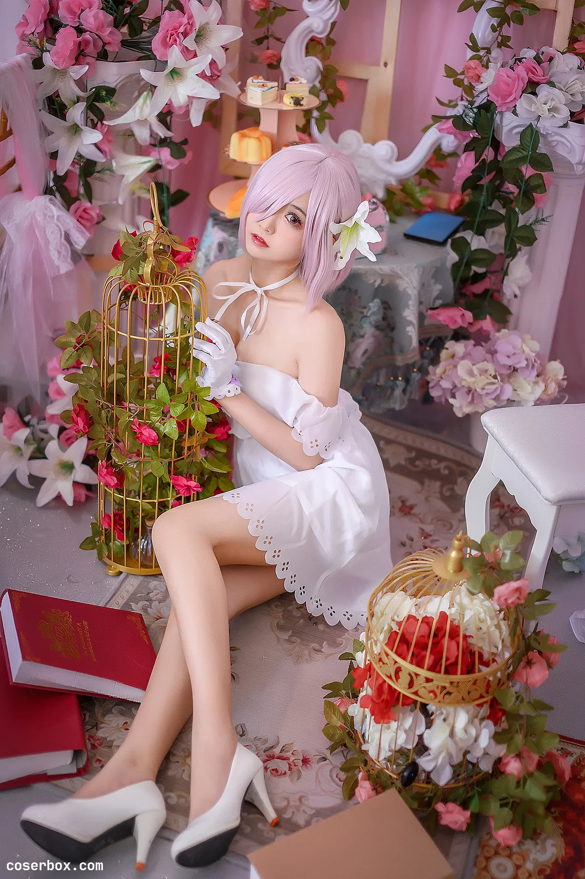 鳗鱼霏儿 NO.041 玛修 白裙[12P-169MB] - 2