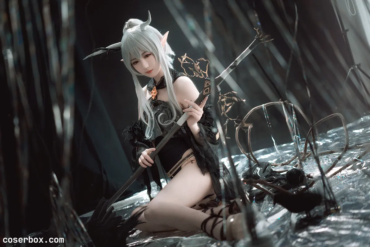 弥音音ww NO.018 明日方舟 闪灵 [16P-162MB] - 1