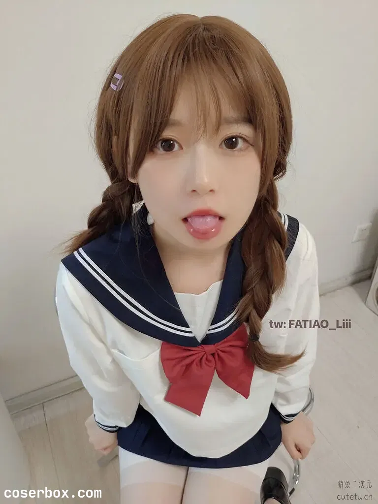 迷之呆梨 NO.004 白丝JK 31p+1v - 1