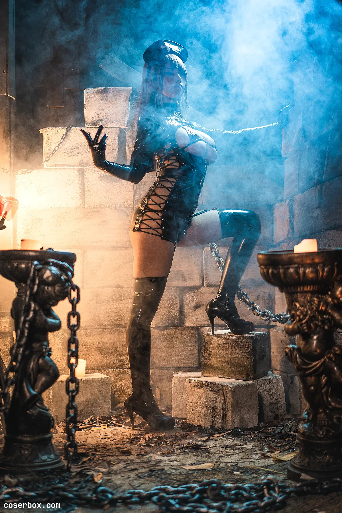 蜜汁猫裘 NO.036 黑暗护士 [52P-0 - 1