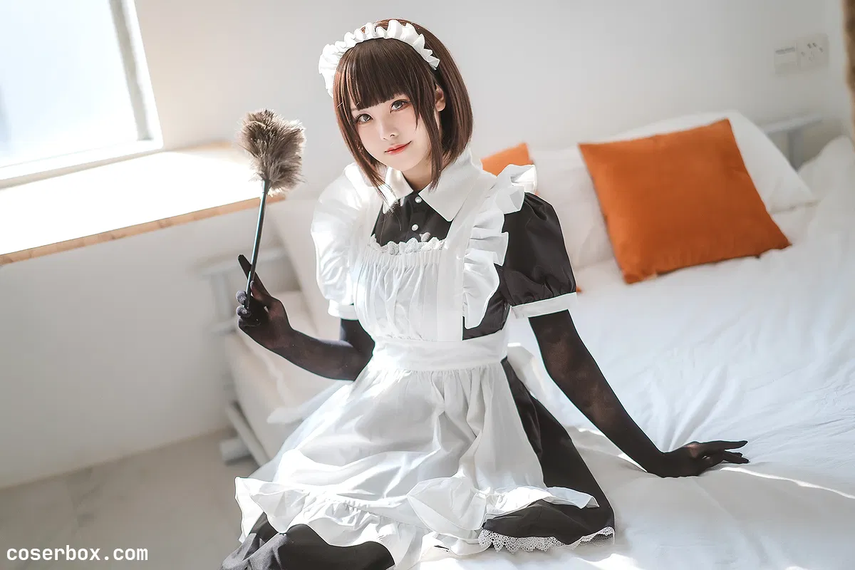 蜜汁猫裘 NO.059 民宿 女仆[50P-587MB] - 2