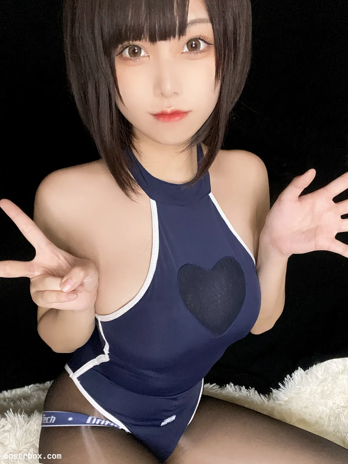 蜜汁猫裘 NO.071 水着 [34P-287MB] - 1