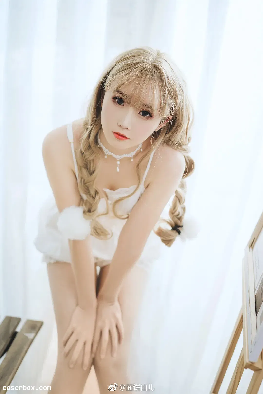 面饼仙儿 NO.049 金发私房 - 1