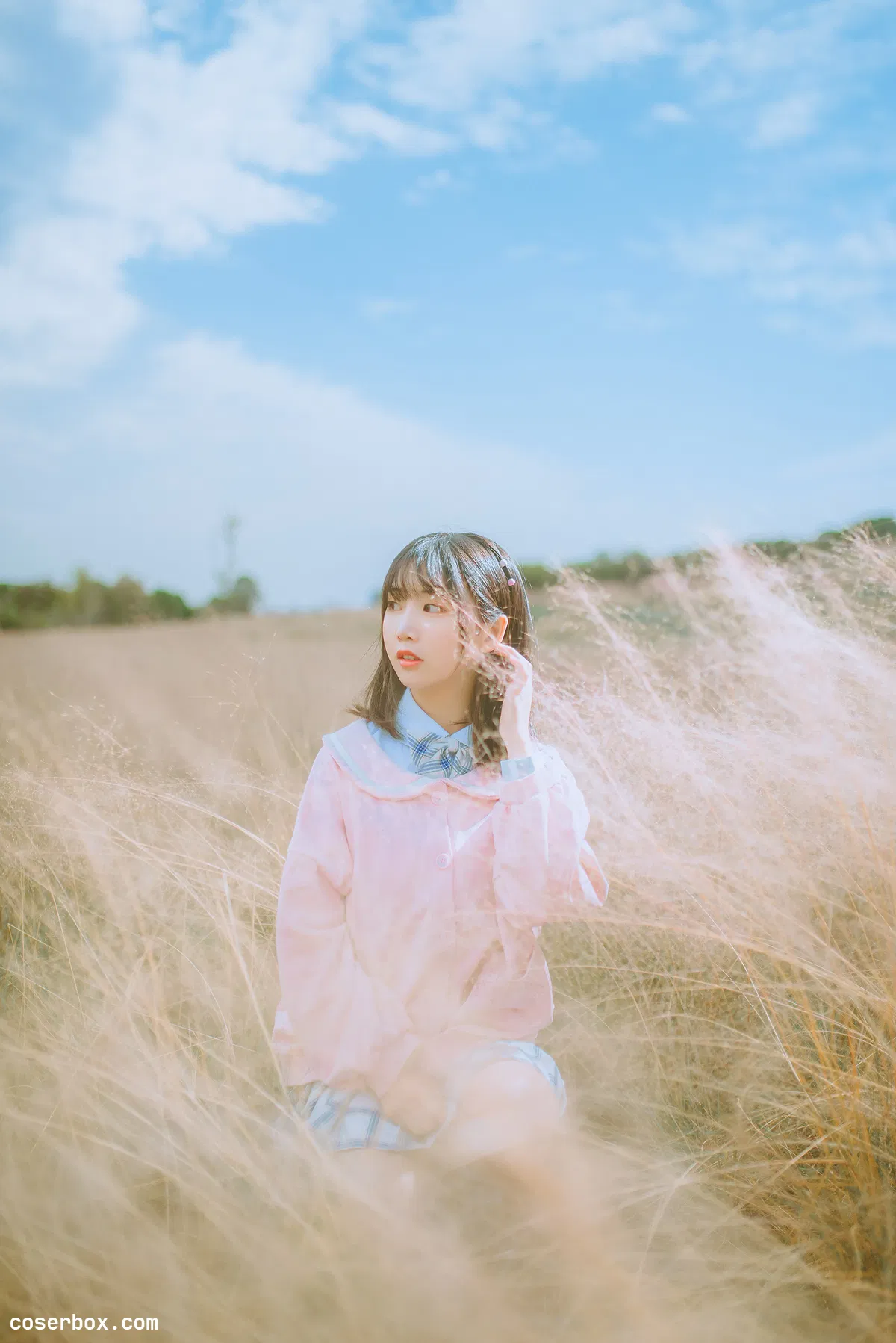 面饼仙儿 NO.027 粉黛草JK - 1