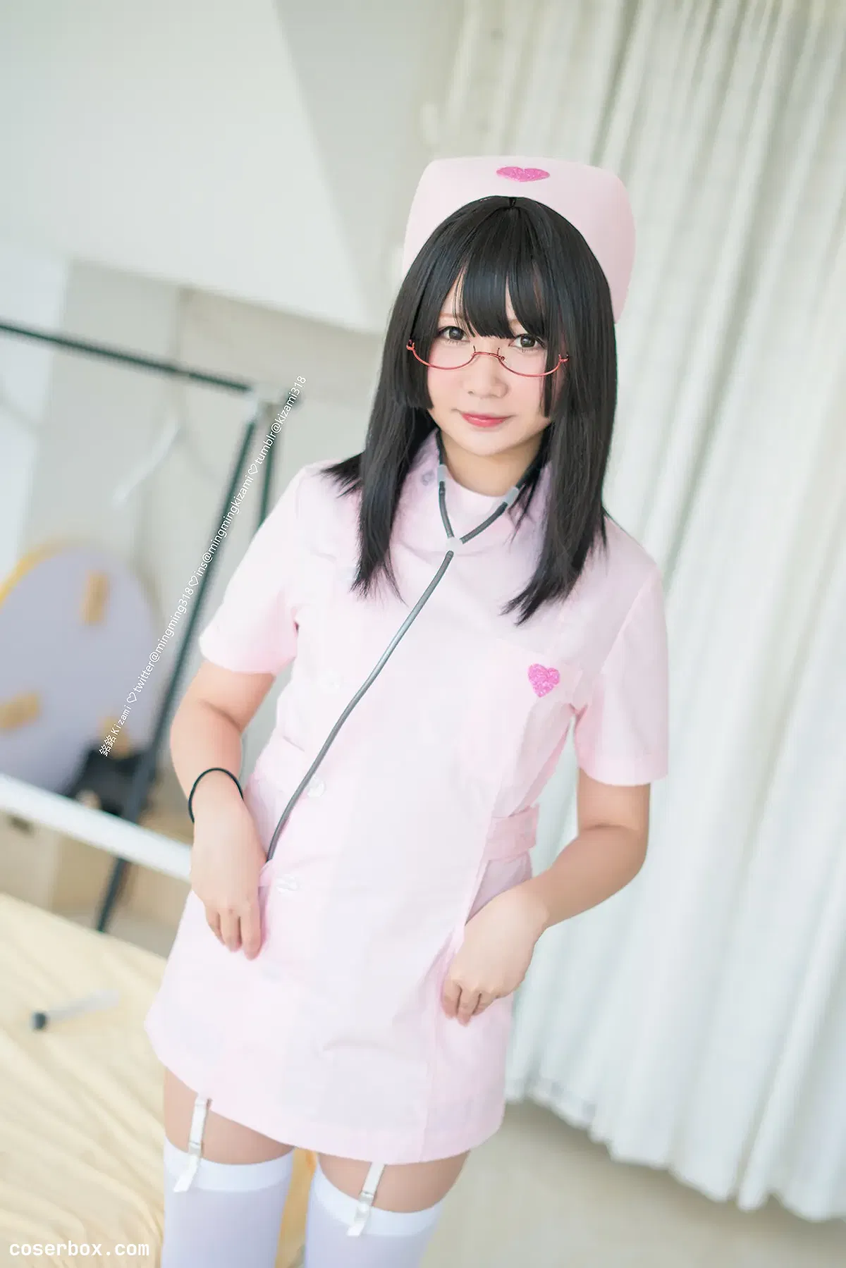  铭铭kizami NO.028 Vol.001 ピンクナース [155P199MB] - 1