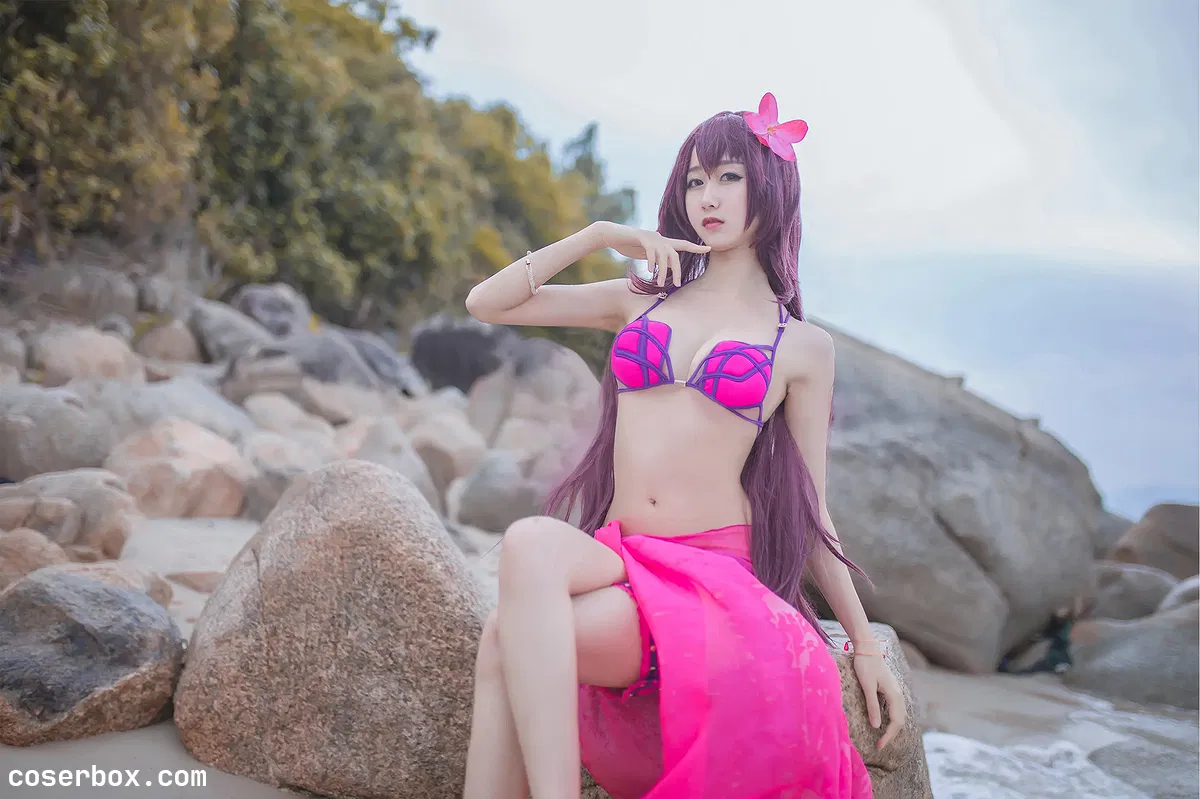 木绵绵owo NO.059 泳装斯卡哈 - 2