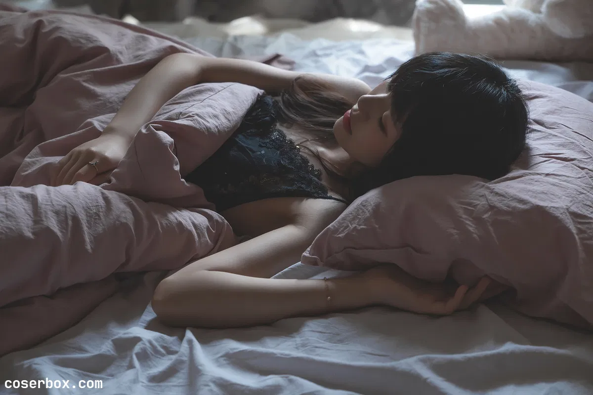 木绵绵owo NO.003 ×桜桃喵 暮(黑裙×妹抖) - 1