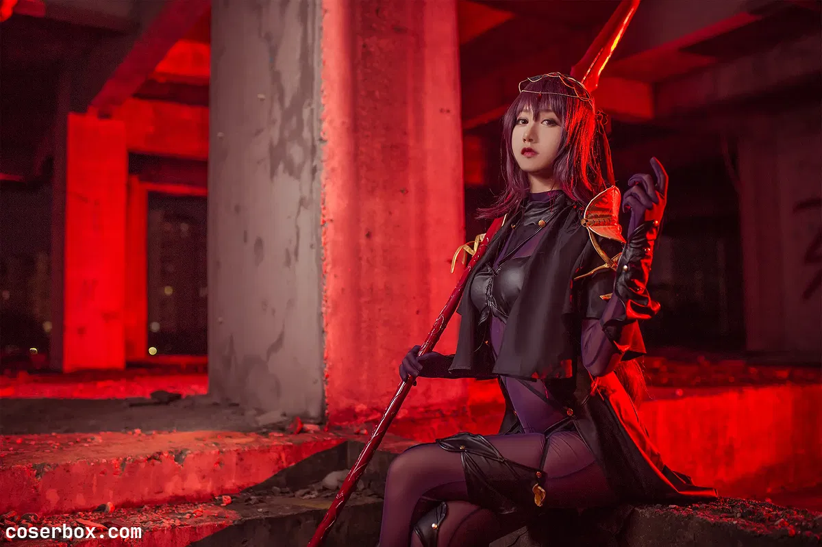 木绵绵owo NO.054 斯卡哈 - 1