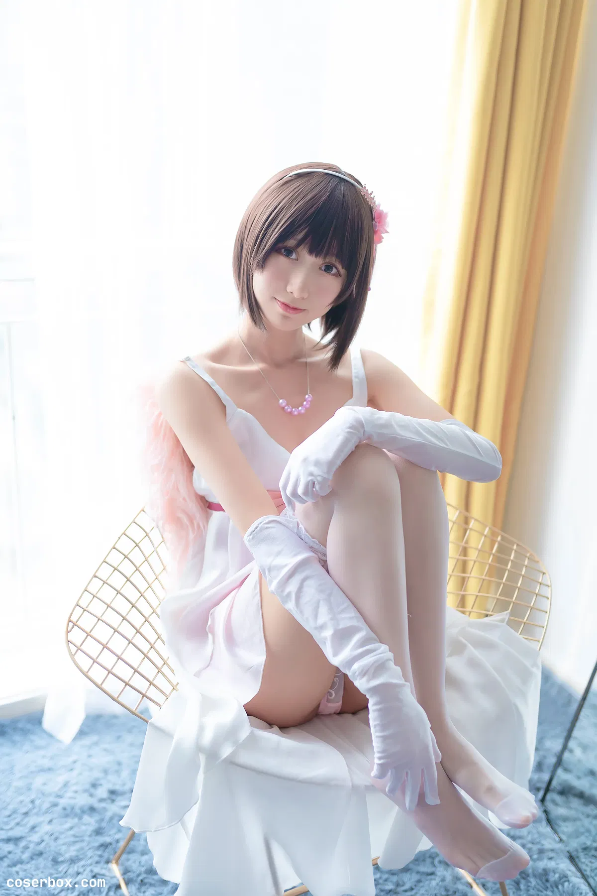 木绵绵owo NO.026 加藤惠cos礼服 - 2