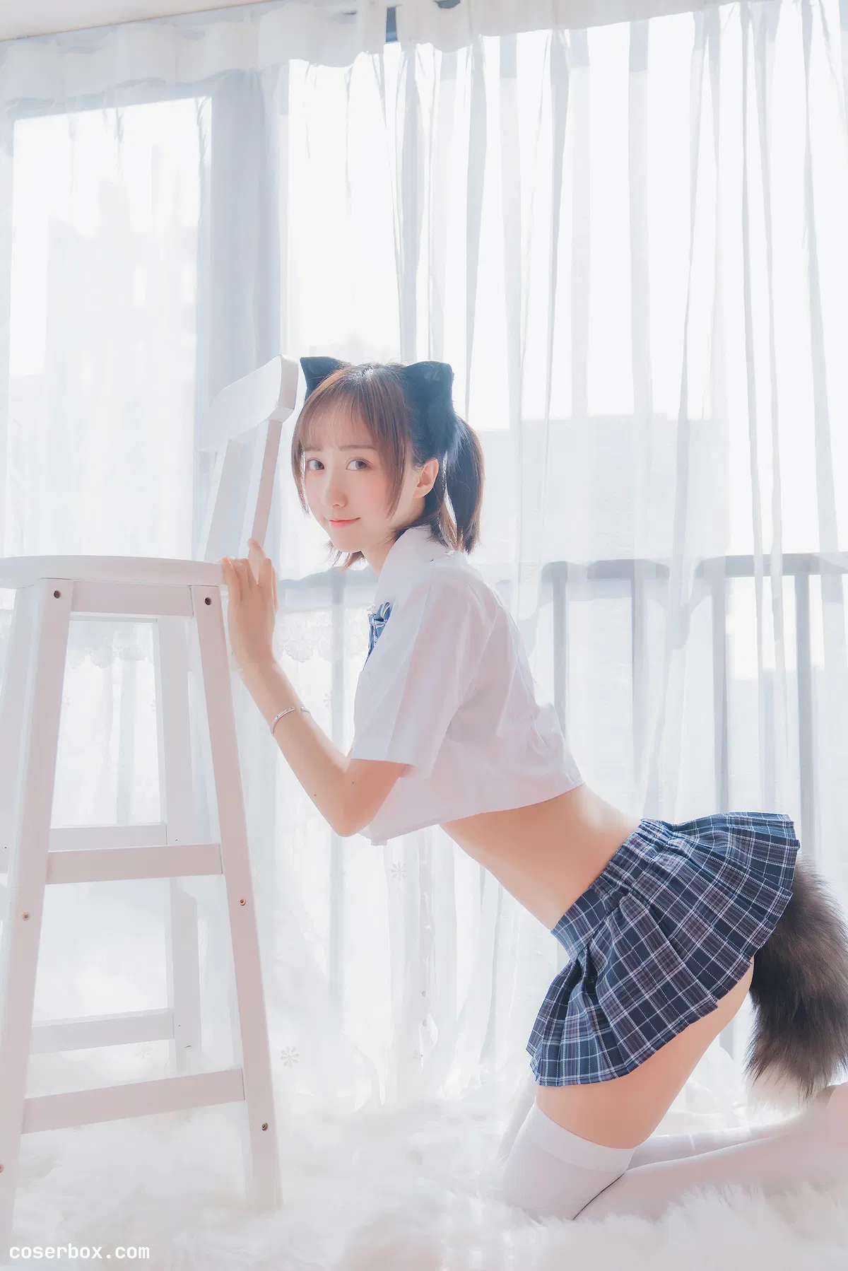 木绵绵owo NO.024 怀中猫 - 1