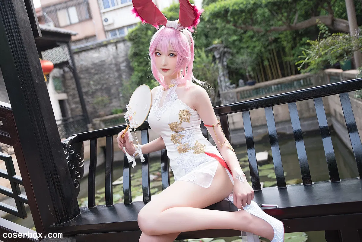 南宫 NO.005 八重樱旗袍 - 2