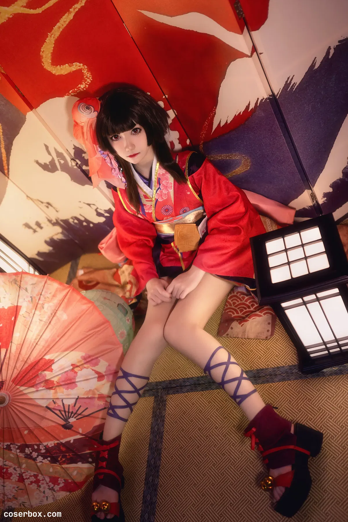 南桃Momoko NO.69 神乐和服 - 2