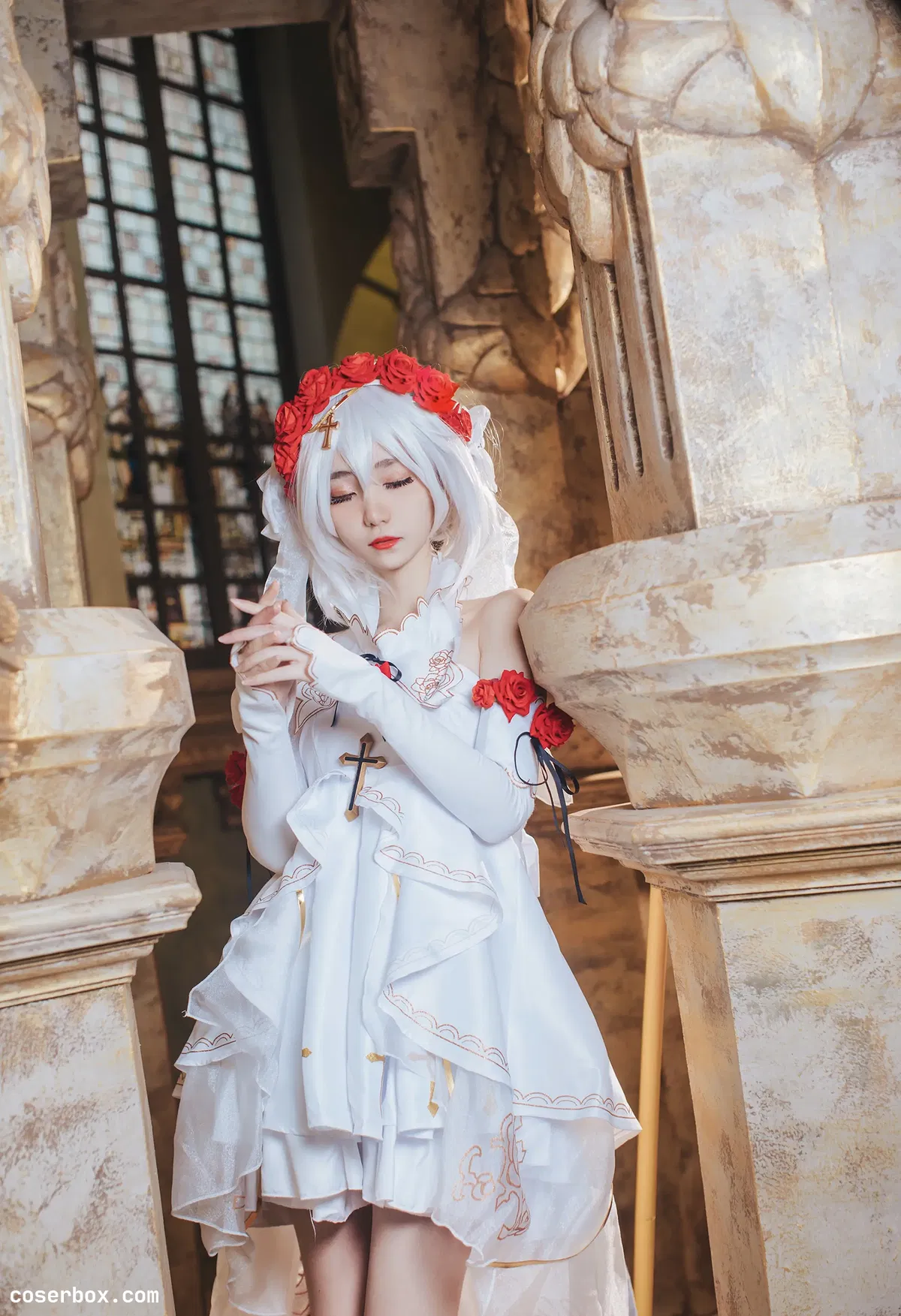 南桃Momoko NO.19 德丽莎花裳月纱 - 2