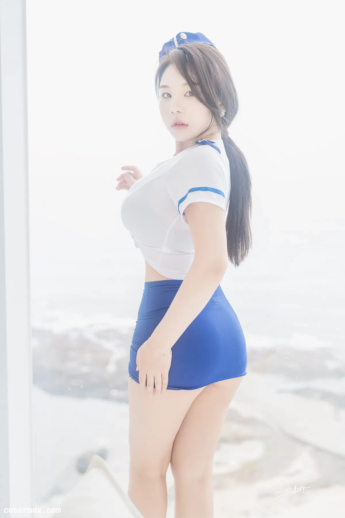 Zzyuri (쮸리) NO.020 [SAINT Photolife] Blue Marine - 2