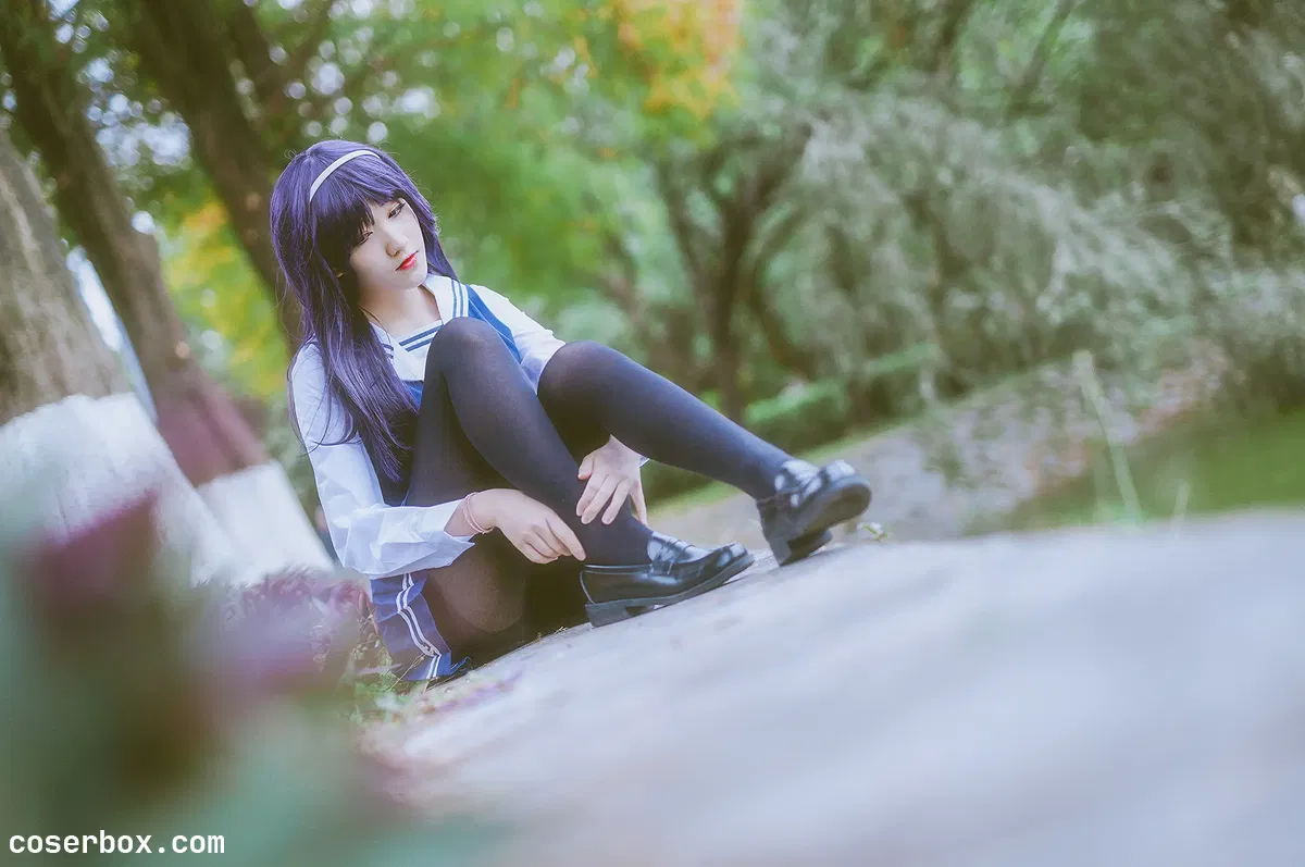 南桃Momoko NO.70 诗羽制服 - 2