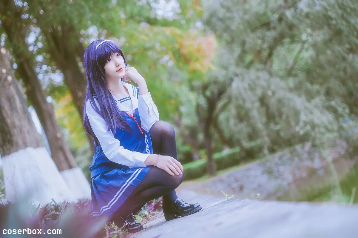 南桃Momoko NO.70 诗羽制服 - 1