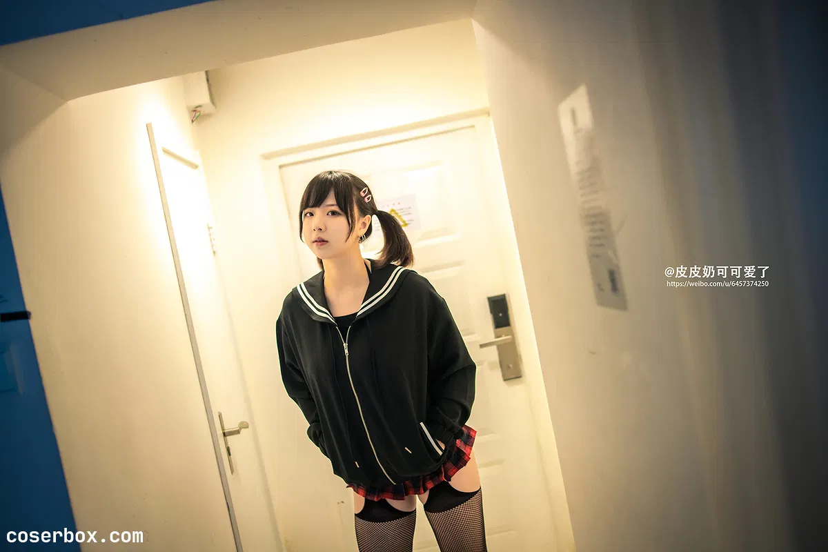 皮皮奶可可爱了 NO.015 黑网袜 - 2