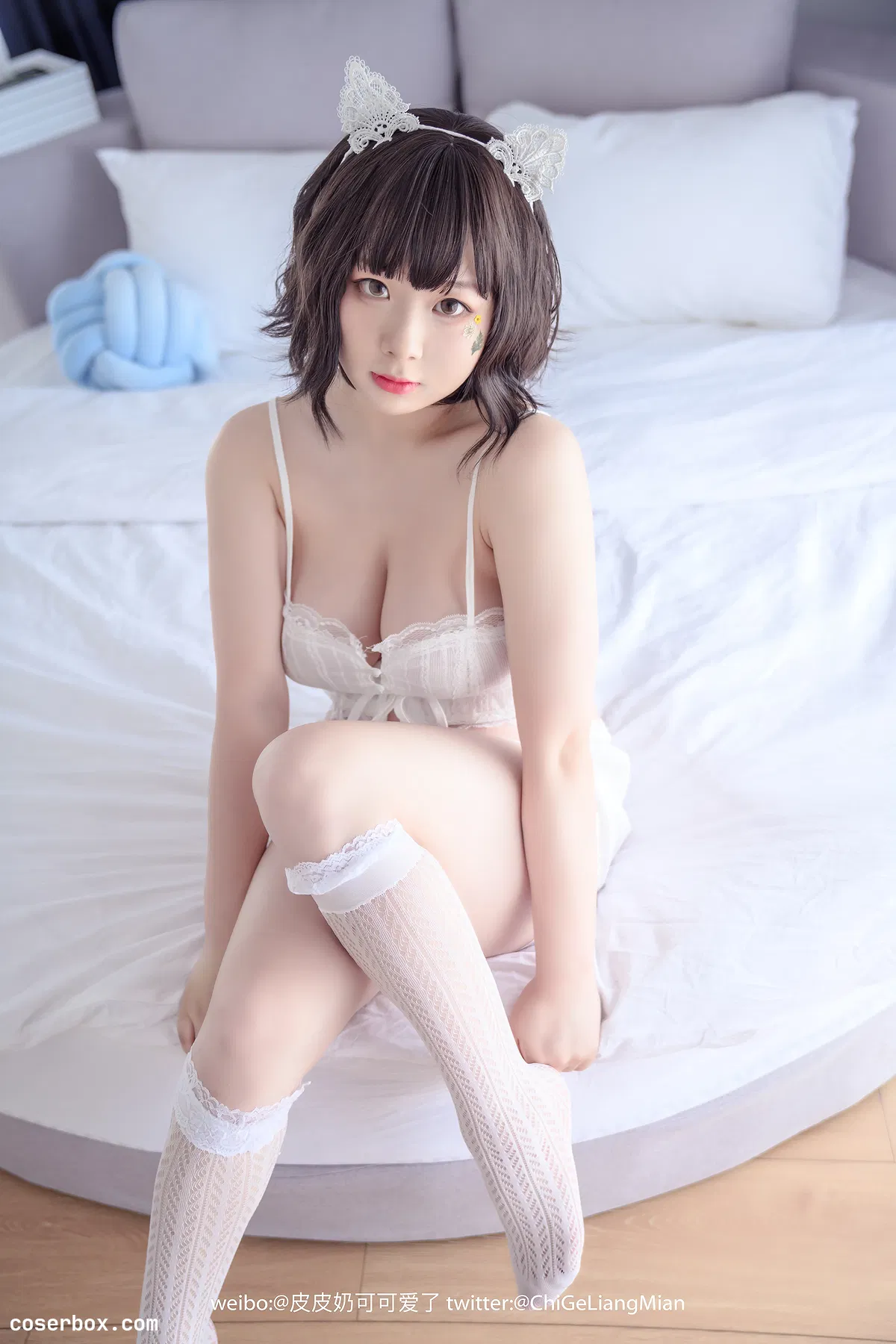 皮皮奶可可爱了 NO.002 白睡衣 - 2