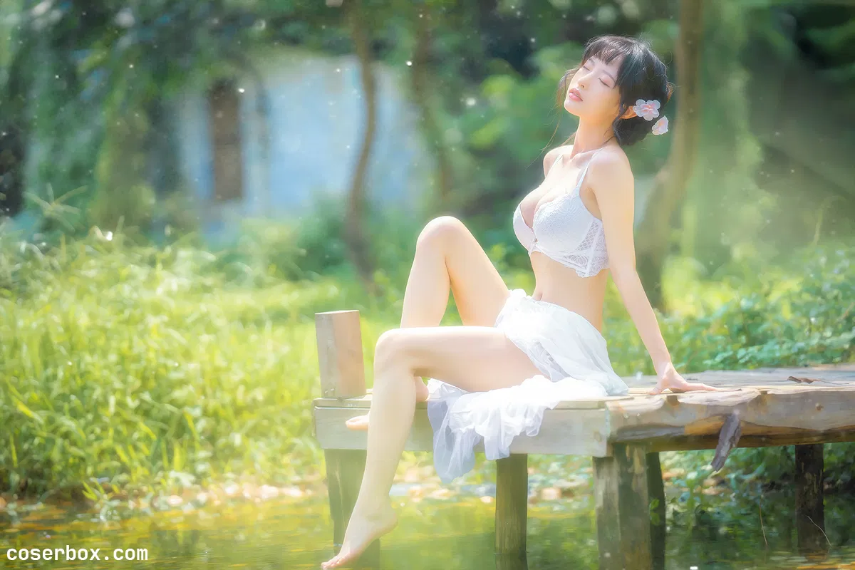 清水由乃 NO.028 蕾丝花园 - 2