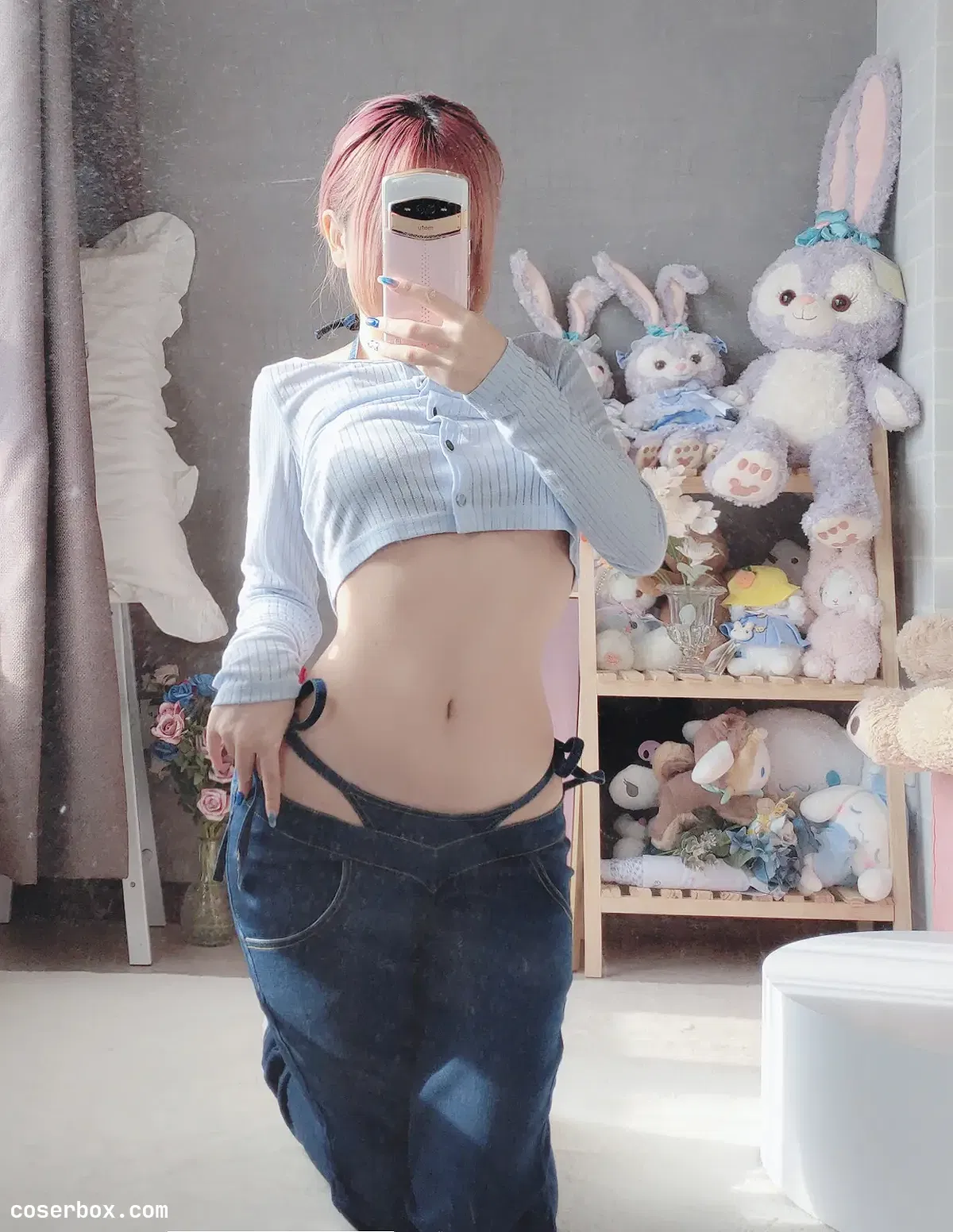 日奈娇 NO.041 牛仔裤自拍 - 2