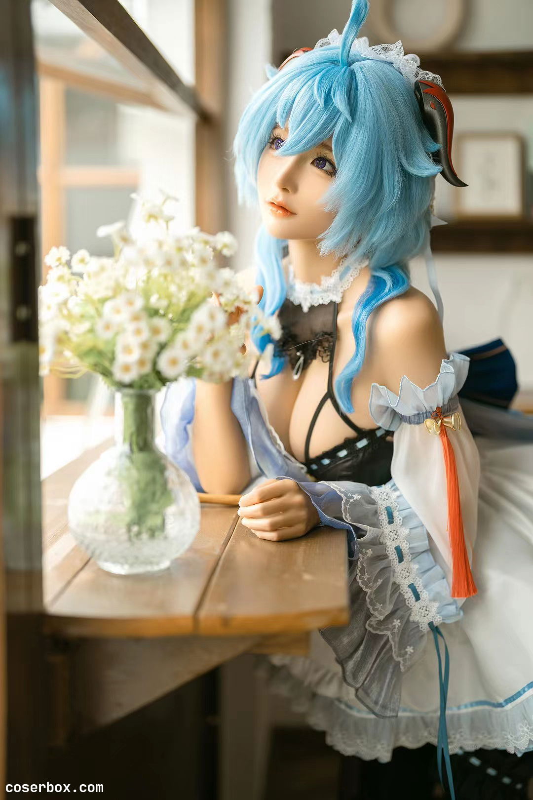 蠢沫沫 NO.216 甘雨女仆 - 1