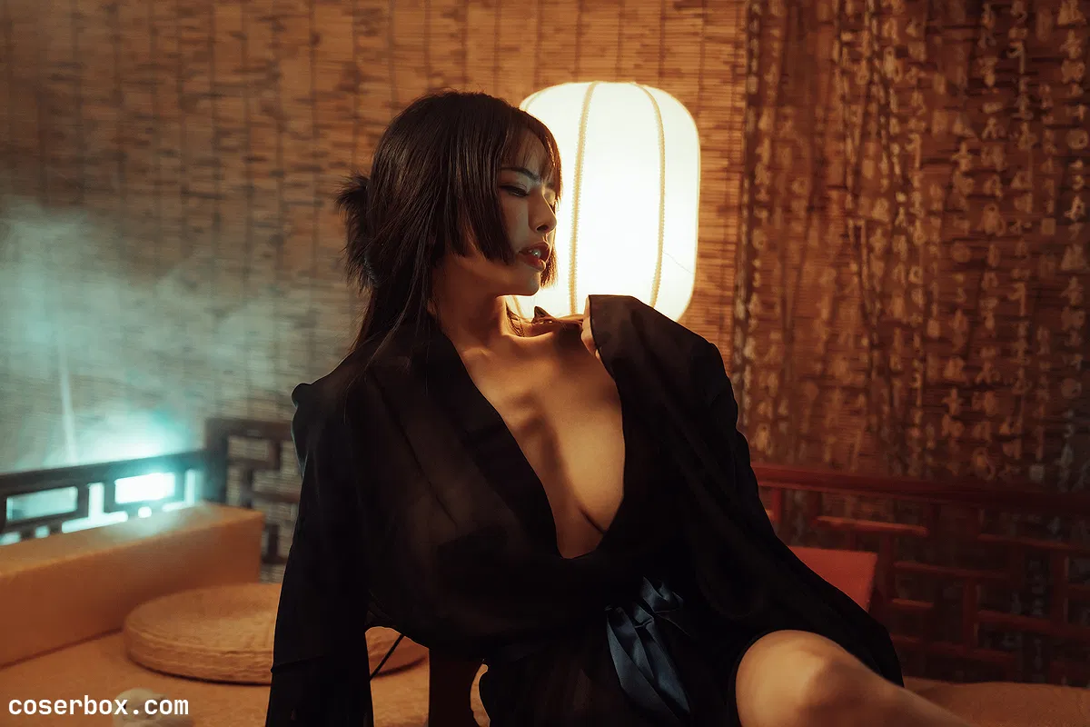 秋和柯基 NO.013 穿黑纱的小妖精 - 2