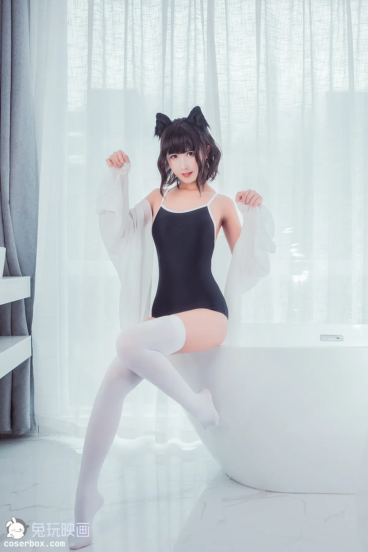 三度_69 NO.003 白丝喵 - 1