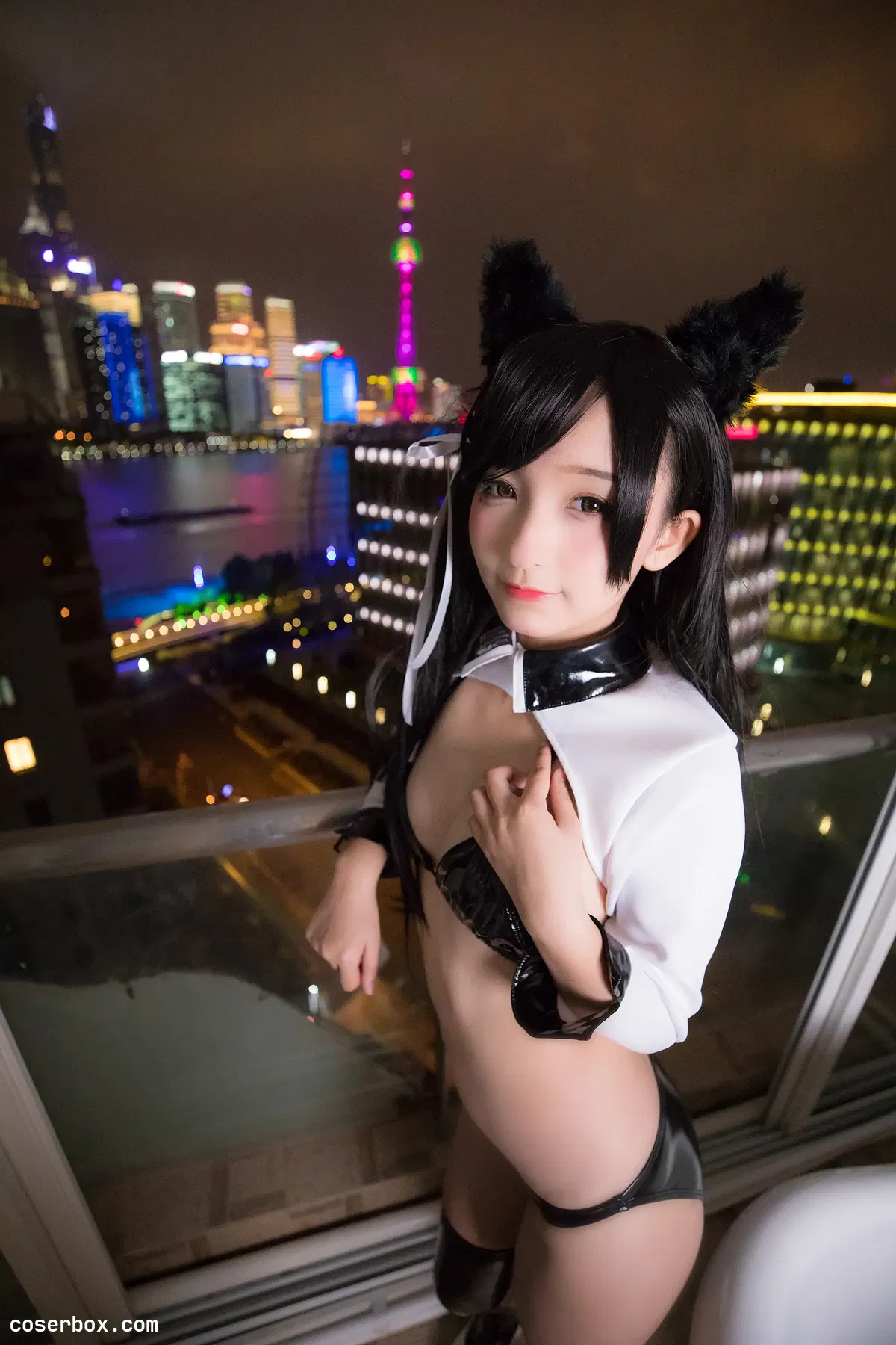 神楽坂真冬 NO.068 ATAGO-LATEX VER (胶袜) - 2