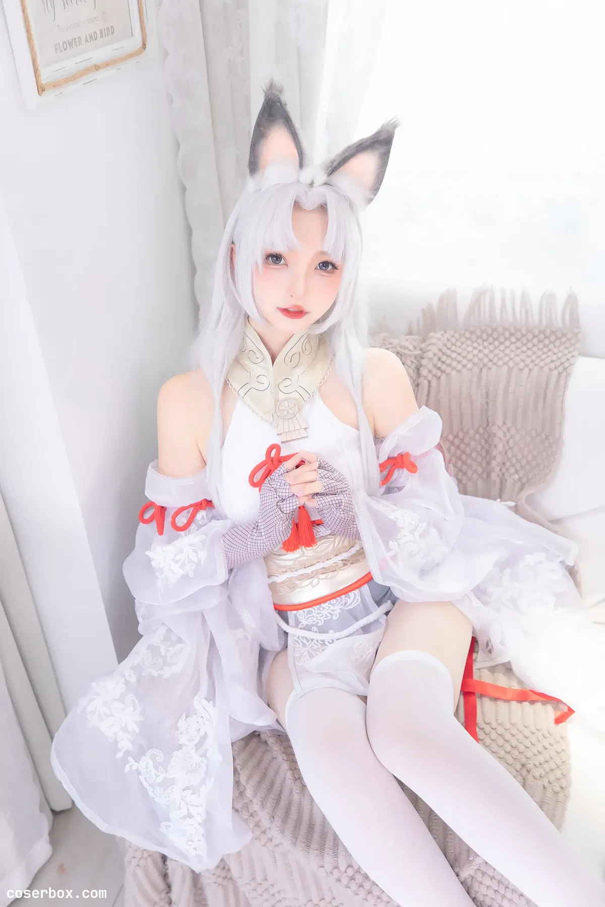 神楽坂真冬 NO.133 白丝胡桃 [75P-162MB] - 1