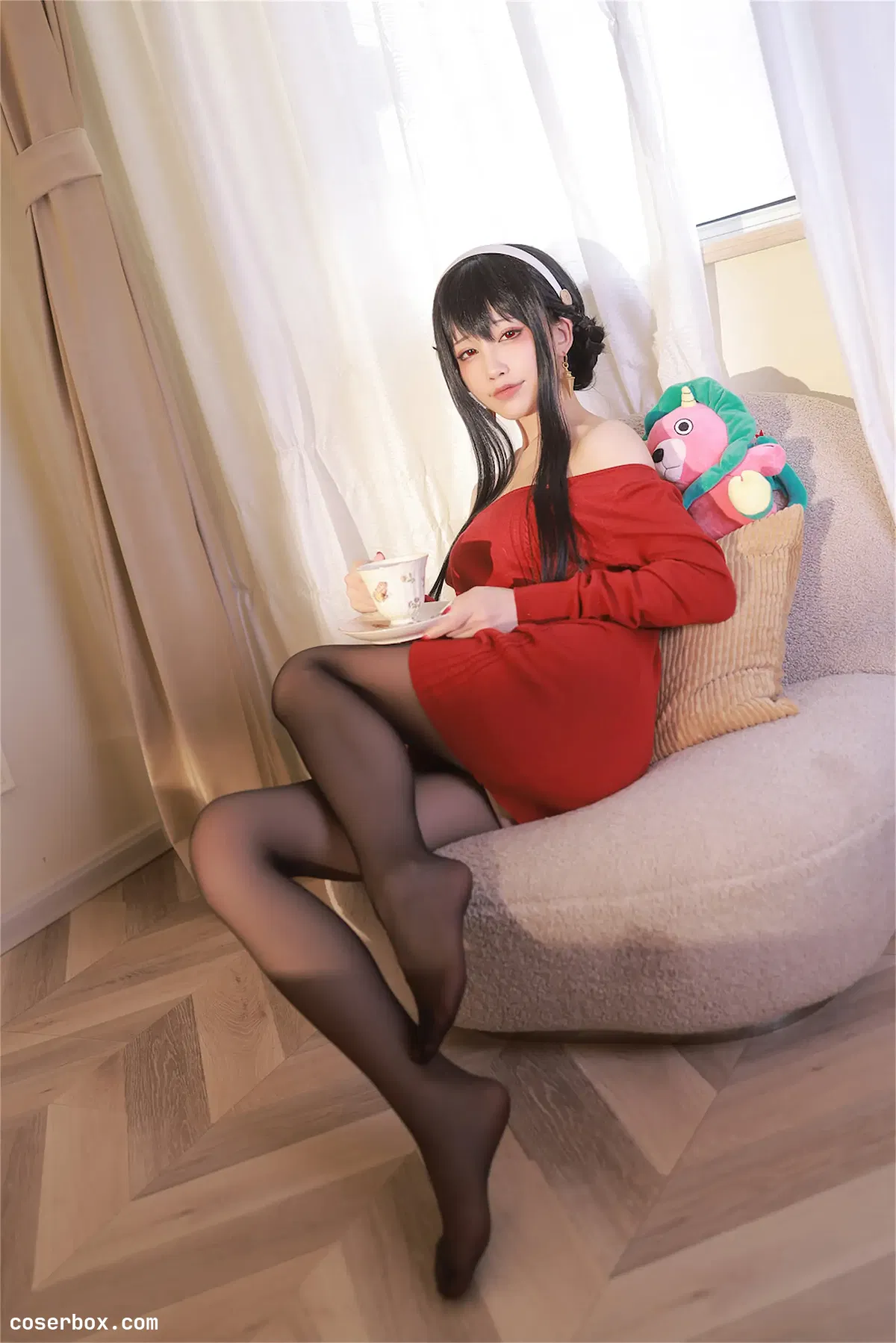 水淼aqua NO.137 约尔红毛衣 - 1